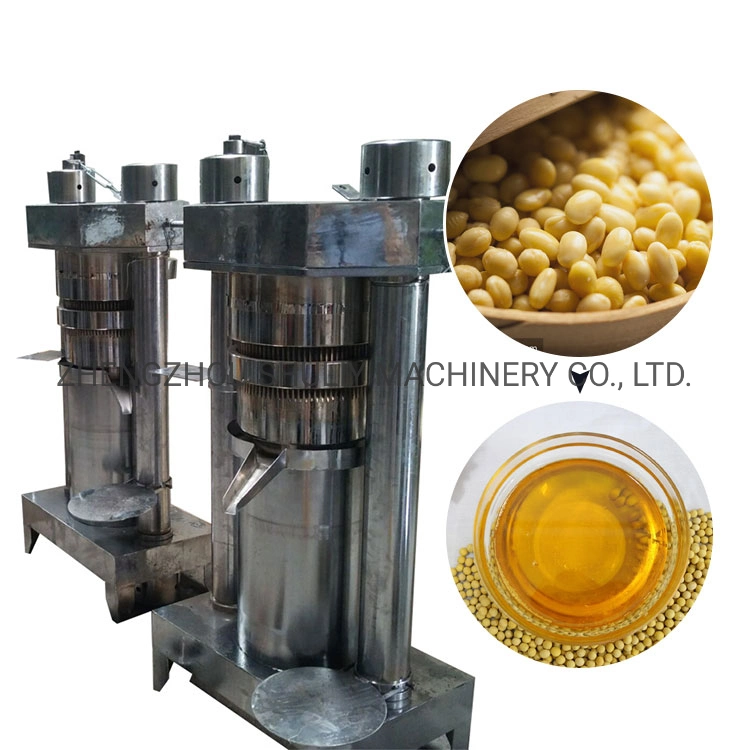 Factory Supply Hydraulic Cold Press Oil Making Extraction Press Machine