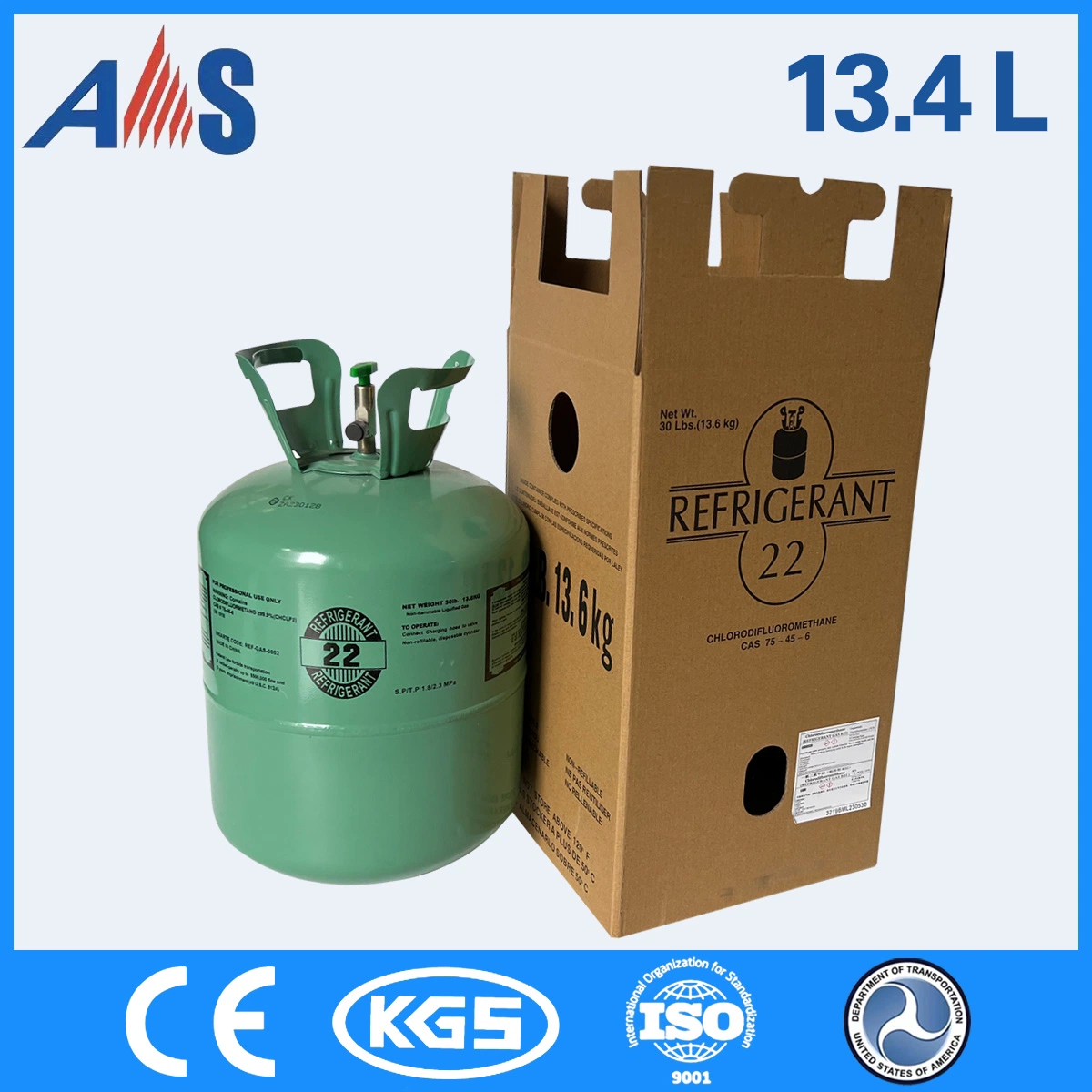 Refrigerant Gas Disposable Cylinder with R22 From Responsible Factory