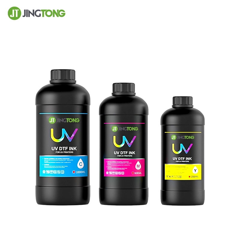 Tinta UV LED ecológica directa para transferencia impresión a-B Pet Tinta de película para impresora UV DTF