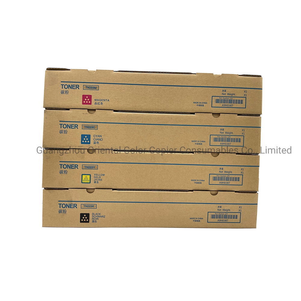 Kit de tóner vacío Tn223 para Konica Minolta Copier bizhub bizhub C226/256/266/7222/7226