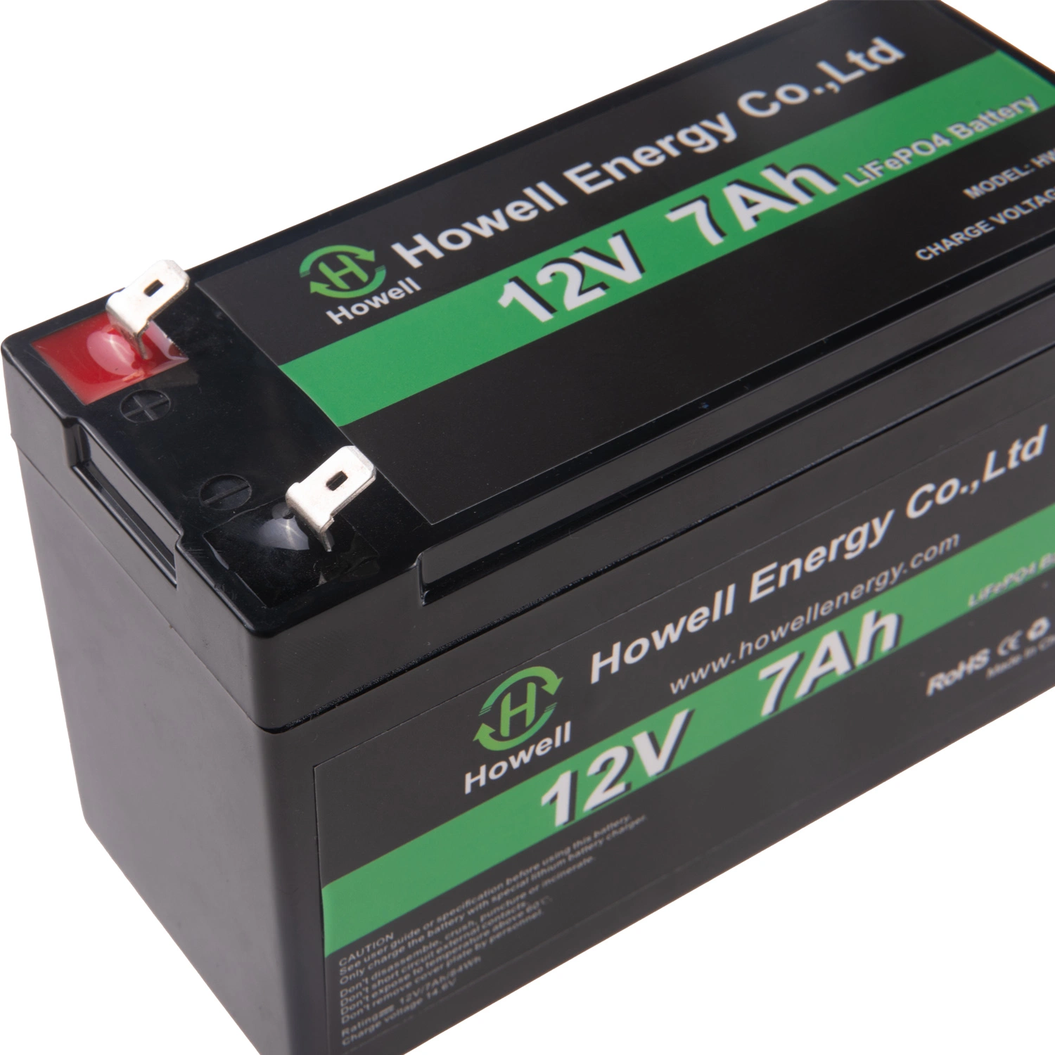 Batería recargable de litio LiFePO4 12V 7ah para solar