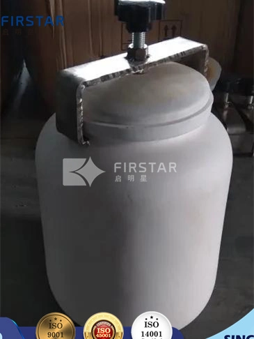 Alumina Jar 99% High Alumina/Aluminum Oxide Grinding Tank for Laboratory Test