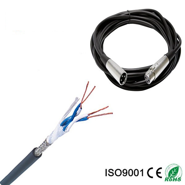 High quality/High cost performance Microphone Cord Mic and Audio Splitter Microphone Cable