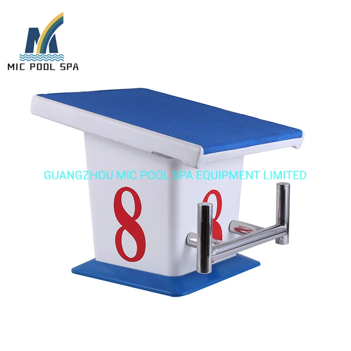 Swimming Pool Equipment Block Jumping Platform Diving Board Pool One /Two Pool Starting Block