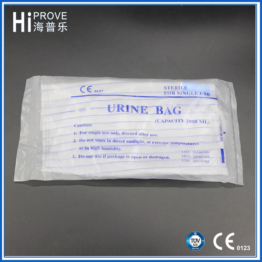 Disposable Medical Urine Drainage Bag 2000ml Urine Collection Bag