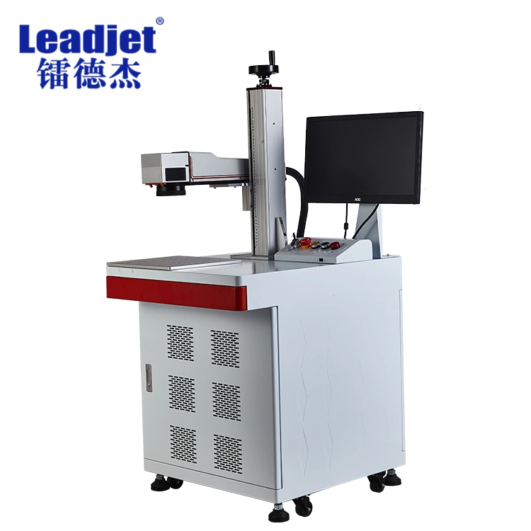 30W/50W Optical Fiber Laser Marking Coding Printer on Metal/Pipe/Carbon Steel