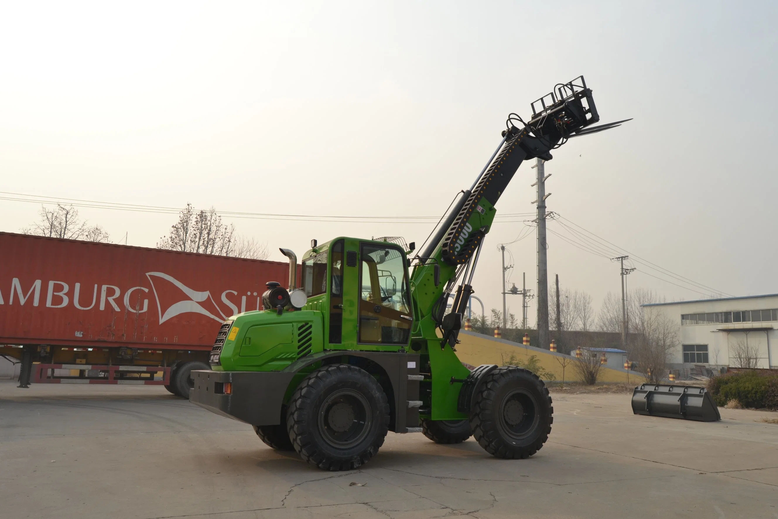 Superior Design Telescopic Loader Tl2500 Best Performance Telescopic Loadersuper High Dumping Height Telescopic Loader