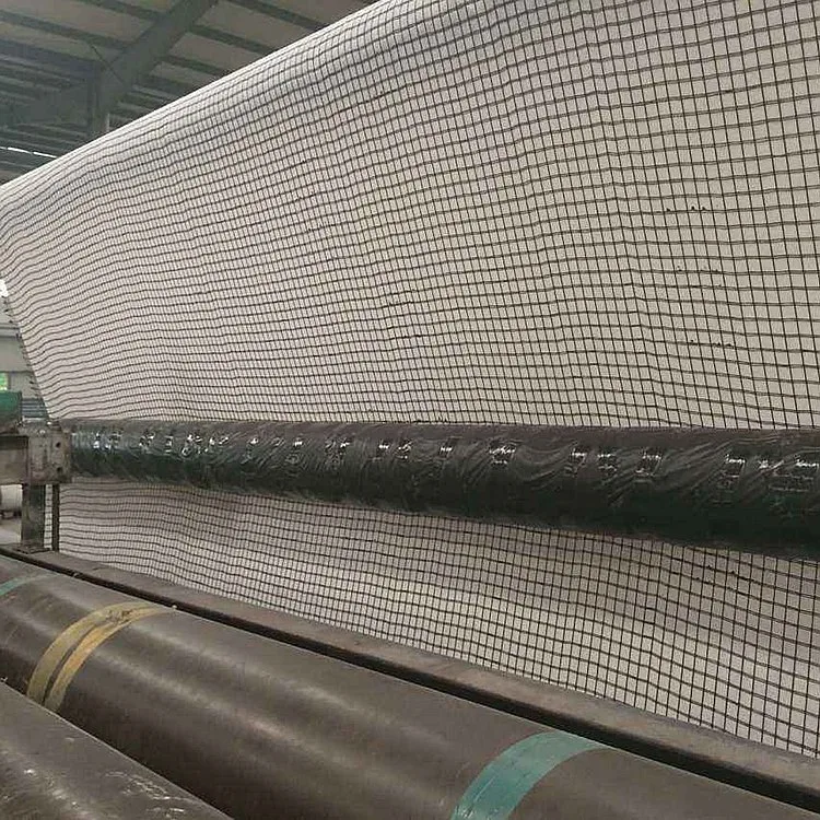 Reinforcement Geotextile Composite Fibre Glass Geogrid for Road Construction