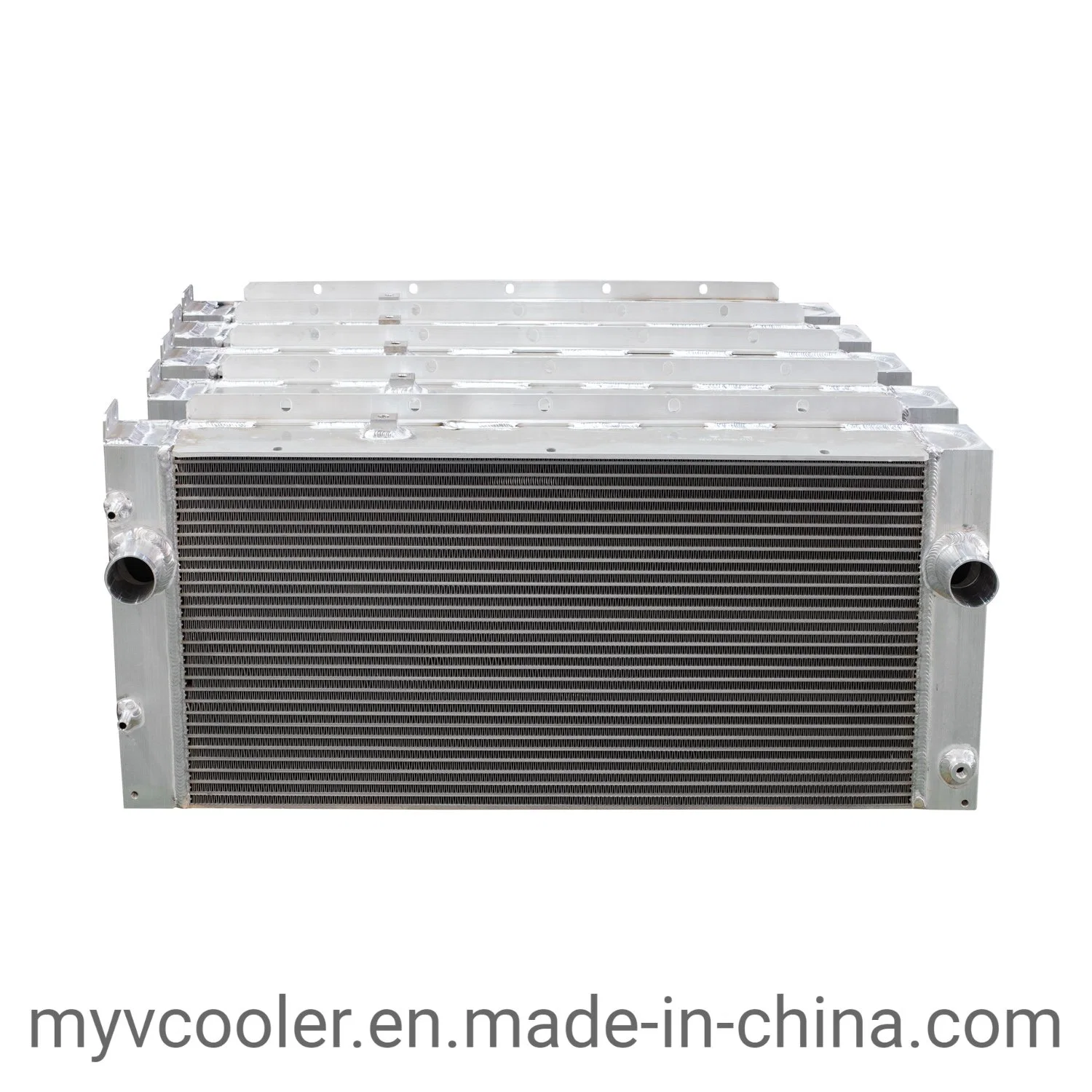 Aluminum Bar and Plate Water Cooler Industrial Radiator for Excavator