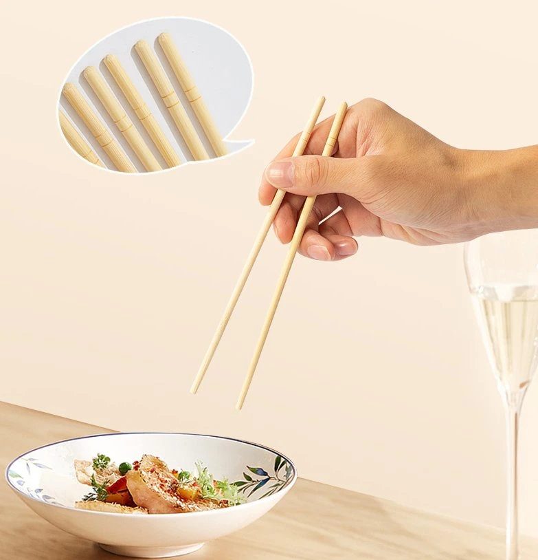 Individual Package Sushi Chopsticks Round Disposable Bamboo Chopsticks