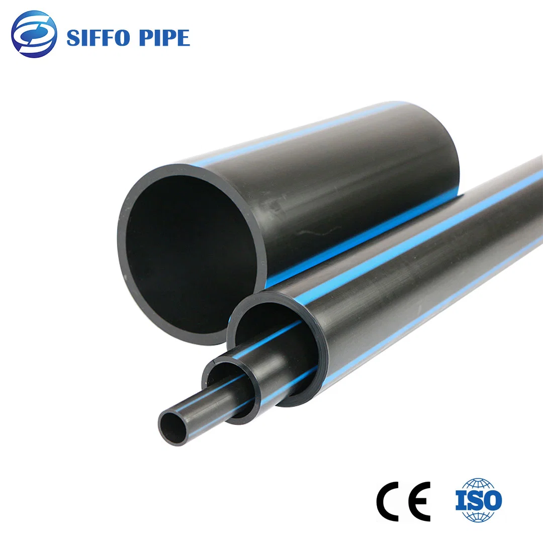 Drainpipe Threading Pipe Wire Pipe HDPE Pipe PE Pipe HDPE Fitting