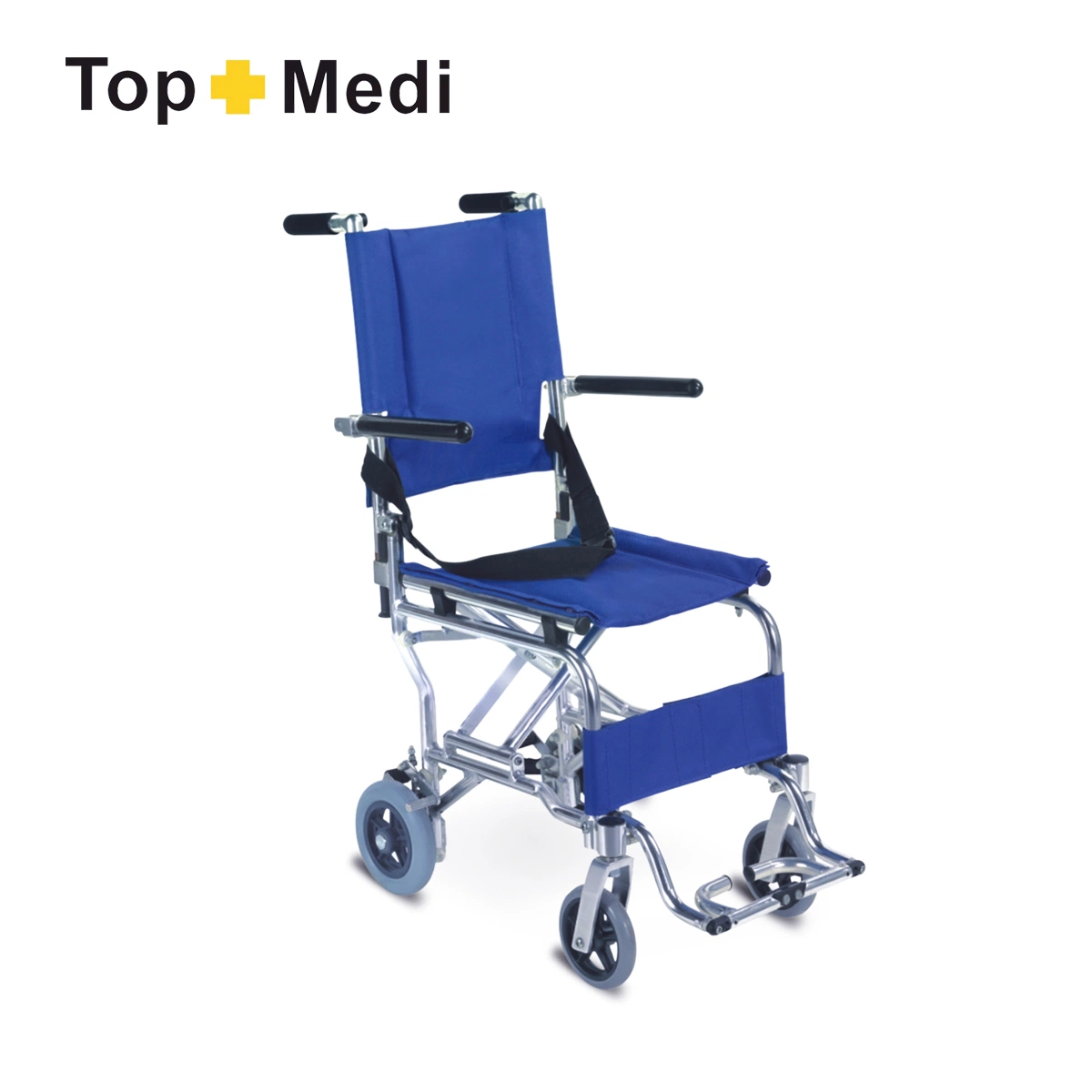 Lightweight Foldable Manual Wheelchair for Disabled