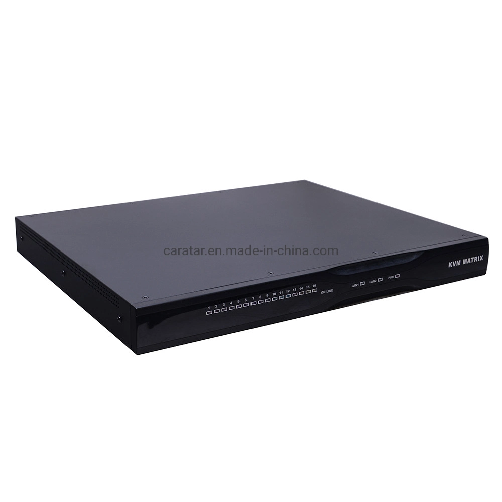 1920*1200@60Hz Built-in Network Adapter 16 Port RJ45 Kvm Matrix Switch