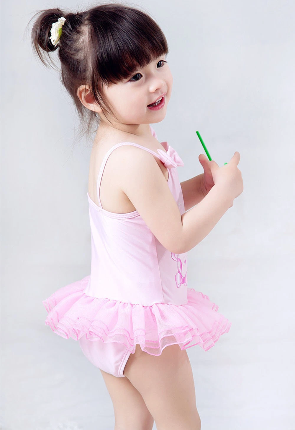 Ready to Ship in Stock Fast Dispatch Wholesale/Supplier Cute Baby Girls Swimsuit One Piece Kids Bathing Suit Little Girls Western Wear Swimming Wear