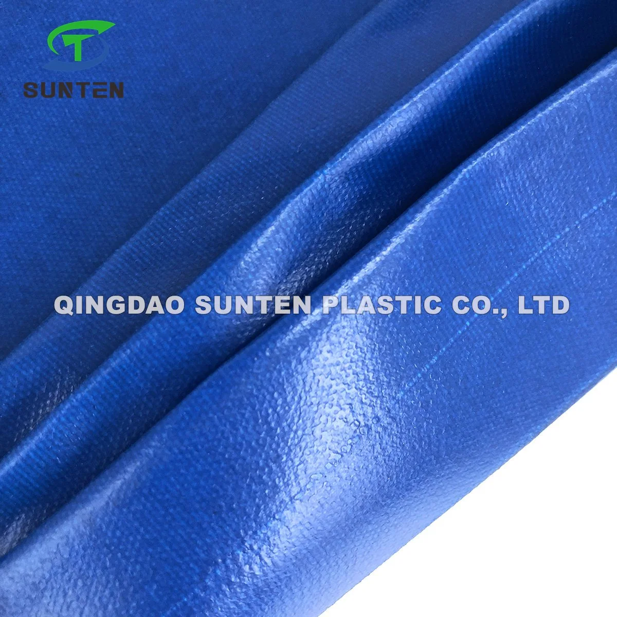 300g-1500g Blue PVC Coated Tarpaulin Canvas Fabric