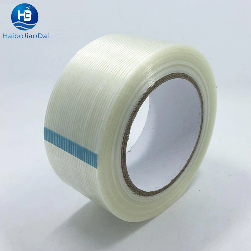 Mono-Directional Heavy Duty Self Pet Clear Furniture Fixing Glassfiber Fiberglass Reinforce Cross Weave Filament Tape