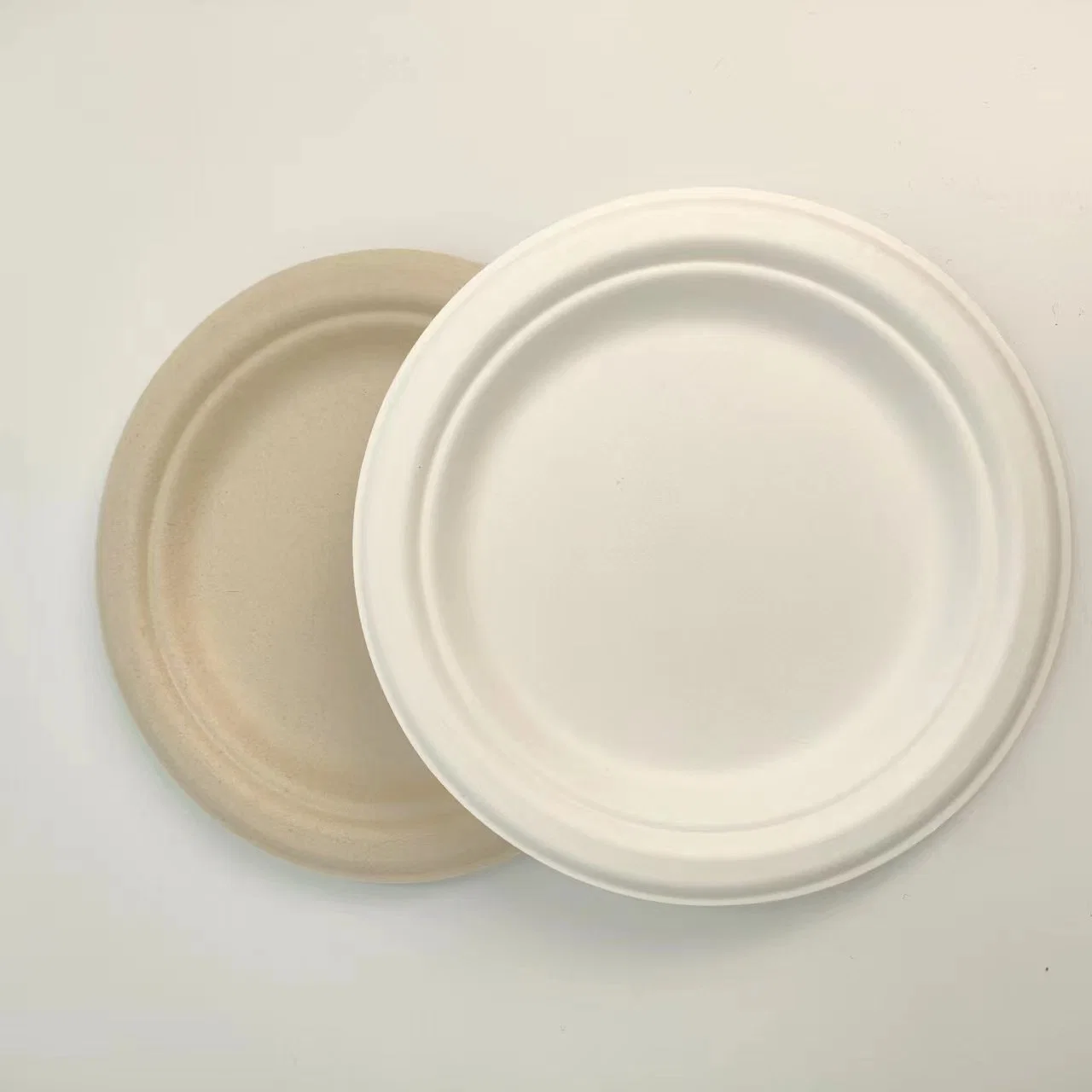 Compostable Sugarcane Pulp for Box Fruit Plate Bagasse Pulp Paper Tray Square or Rectangle Plate