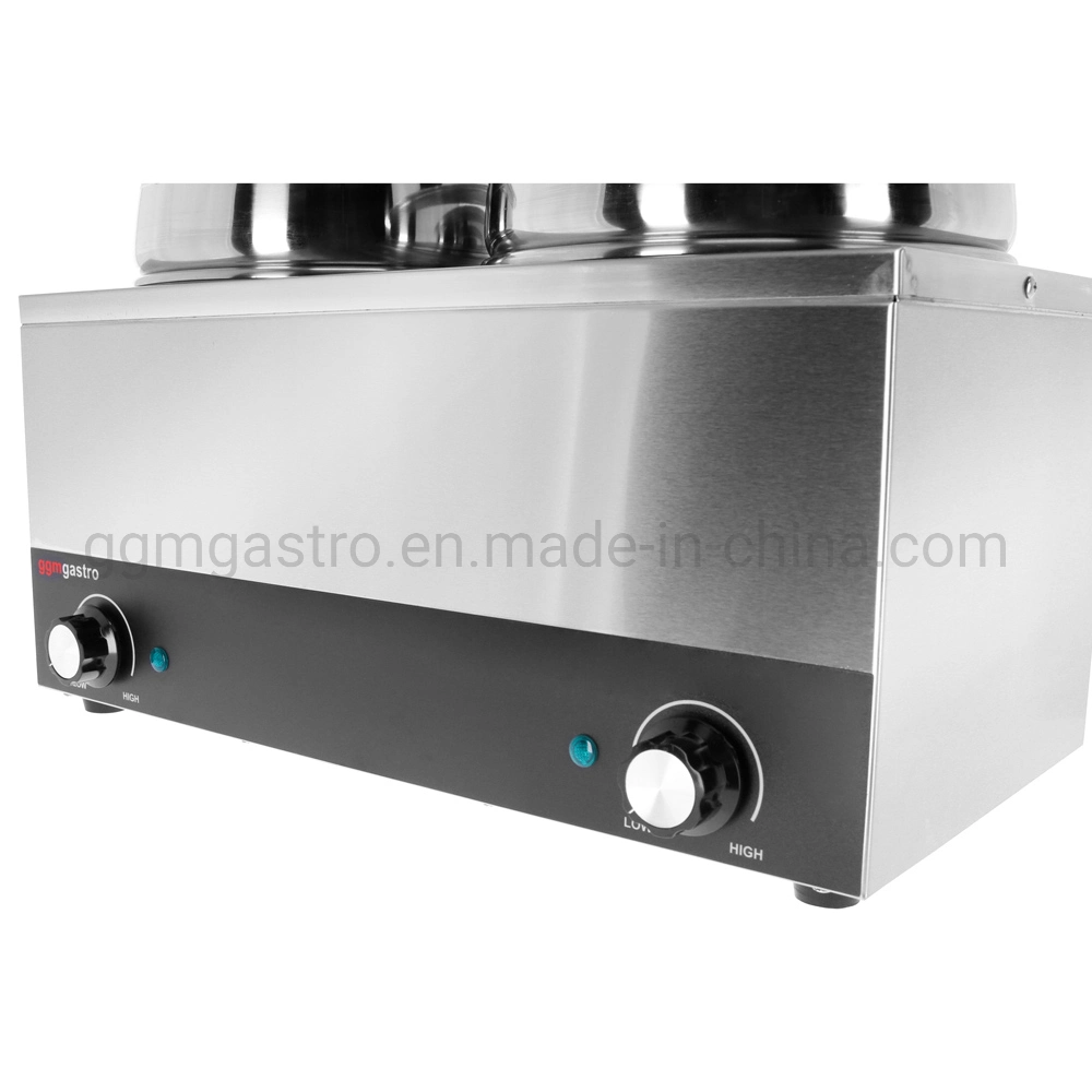 CE Supported Electric Hot Pot Soup Boiler Food Bainmarie