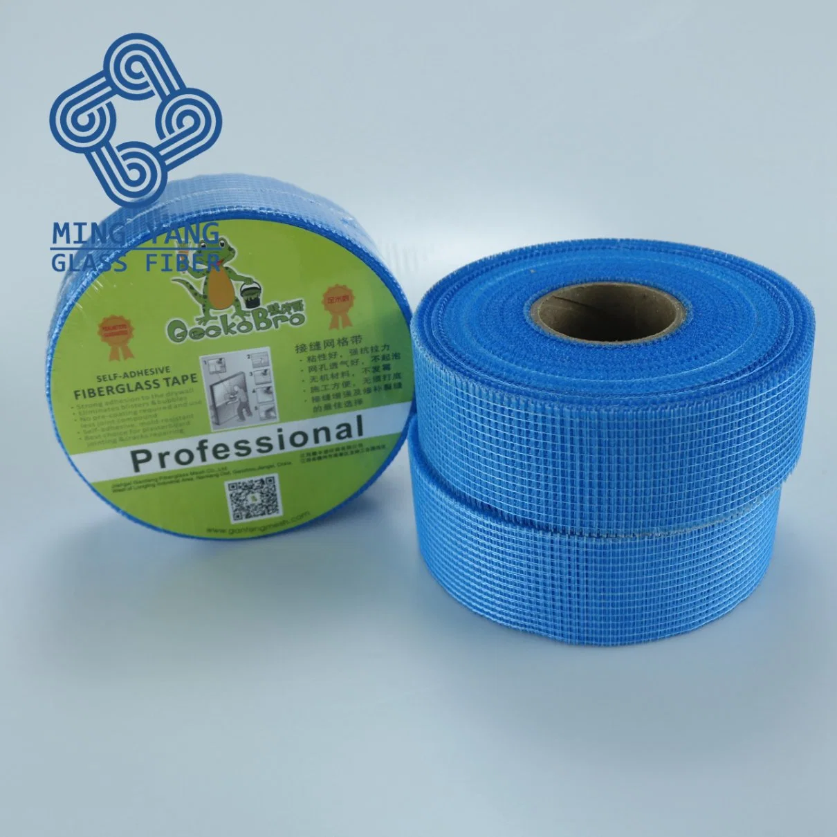 8X8 65G/M2 Blue Fiberglass Mesh Joint Tape for Building Material