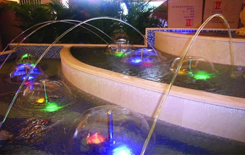 Jet Fountain Pool Decoration Stainless Steel Laminar Flow Fountain Landscape