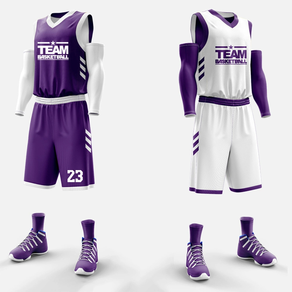 Whlesale Team Sportswear Customized Basketball Uniform Clothing