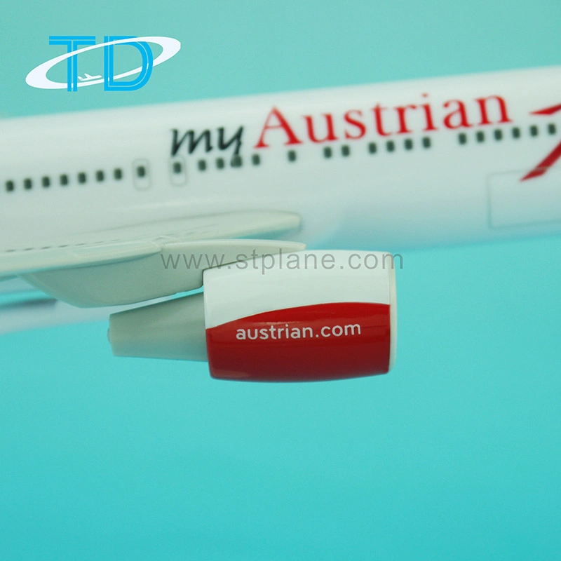 Austrian B767-300 ABS Plastic Boeing 27cm Promotional Model Aeroplane Gift