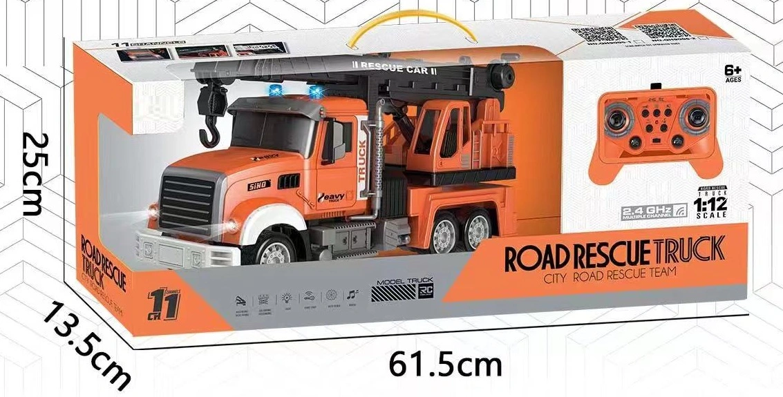 Remote Control Road Rescue Truck 2,4G Baufahrzeug