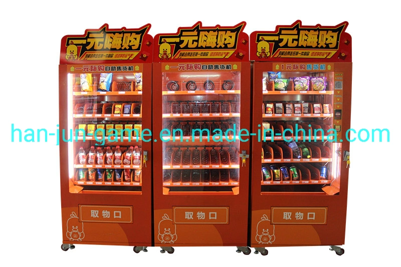 Smart 24 Hours Self-Service Automatic Milk Food Snack Drink Vending Machine