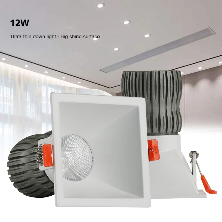 Aluminum Round White Ceiling Recessed Tilt LED Down Light LED Interior Lightings