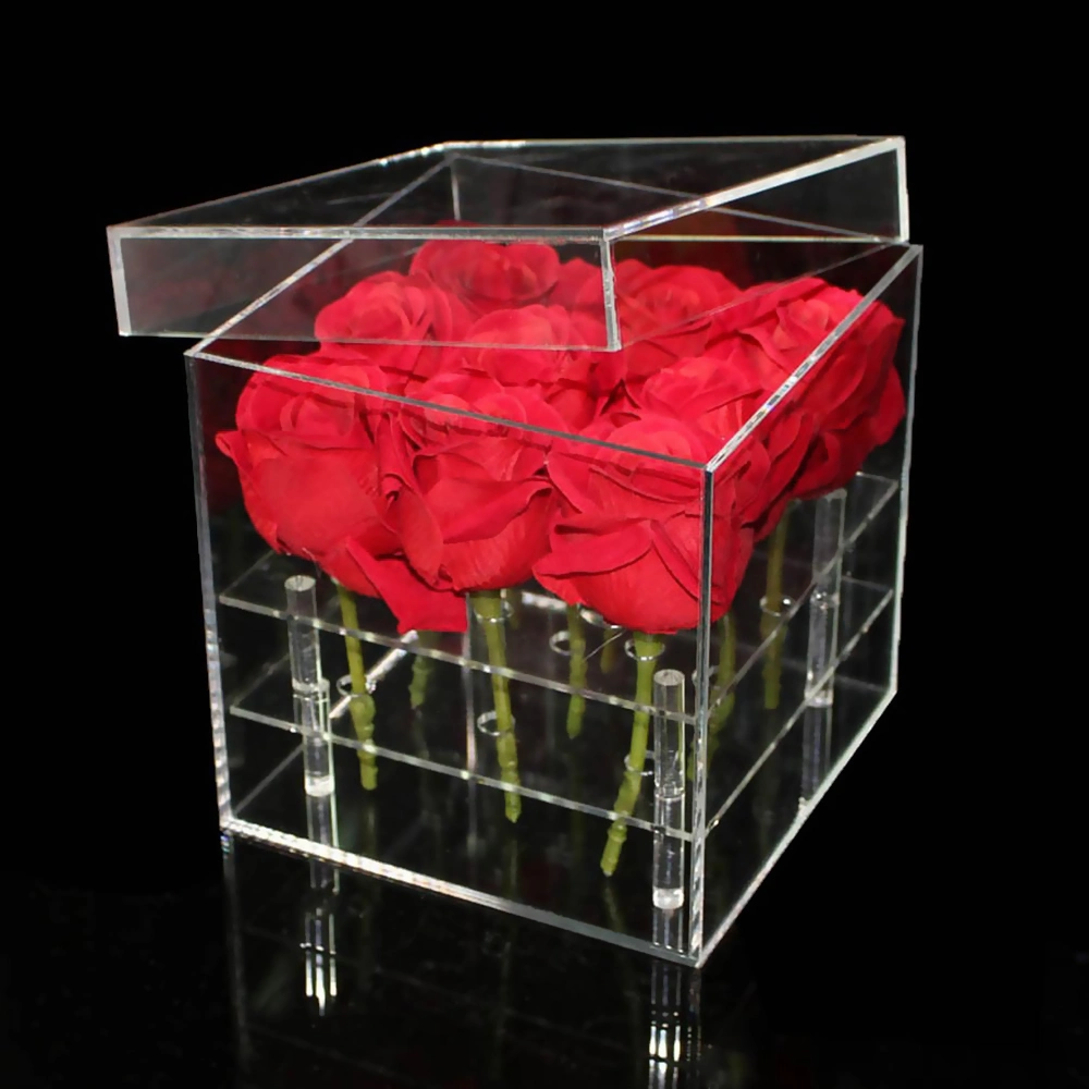 Factory Manufactured Counter Lockable Clear Acrylic Cigarette Box