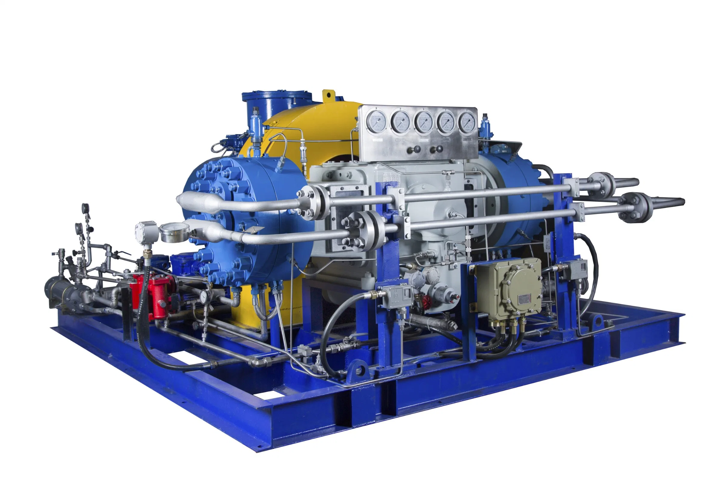 High-Efficiency Low Failure Rate High Purity Oil Free Diaphragm Compressor Helium Oxygen Hydrogen Gas Compressor