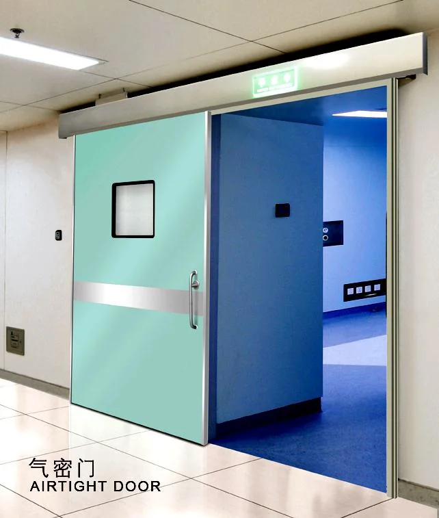 Stainless Steel Air Tight Interior Hospital Sliding Door