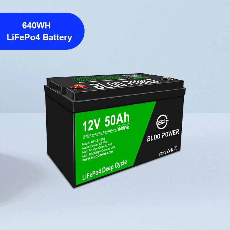 Bloopower 12V 24V 36V 48V 50ah Sealed Rechargeable Power Supply Solar Energy Storage System Lithium Battery