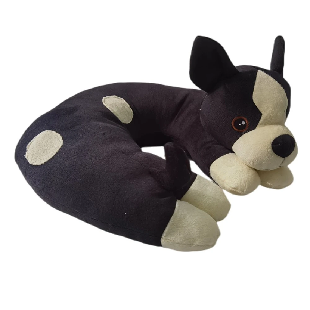 Teddybär Haustier Spielzeug langer Körper Franzosen 30cm weiße Pfoten Schöne Hund Plüschkissen Plüschtiere Tier 2in1 Kissen