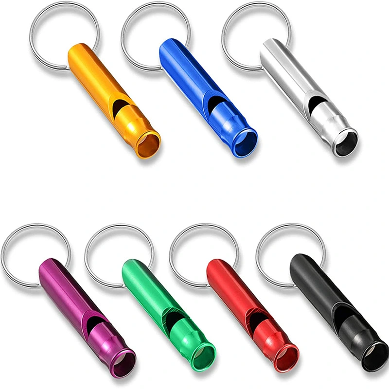 Safety Whistle Key Chains for Emergency, Survival, Life Saving, Hiking, Festivals, Camping, and Pet Training