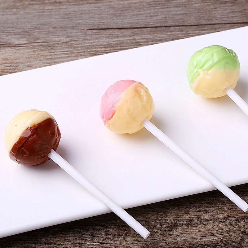 فصفارة الأطفال الجديدة الحلوة الصفير Lollipop قندس مع الصفير العصي مع تعبئة الجم