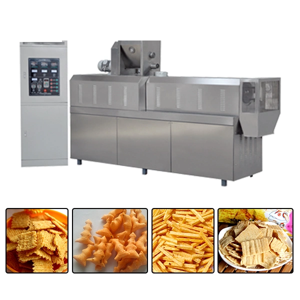 Voll Automatische Gebratene Bugle Maschine Gebratenen Teig Snack Maschine Kartoffel Chips-Maschine