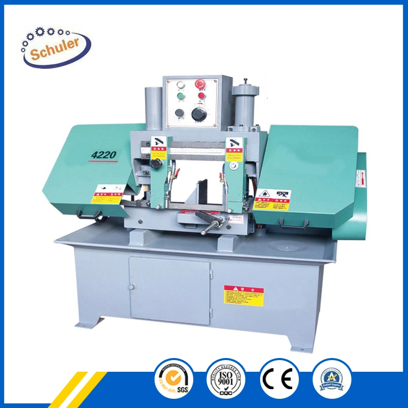 Gd4220 Sawing Machine Cutting Aluminum Material Metal Horizontal Band Saw