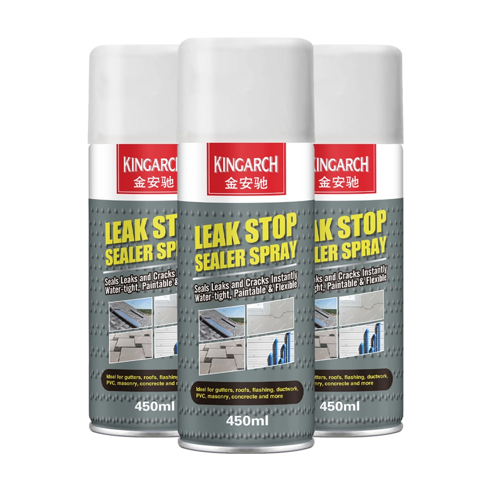 Kingarch Private Label Factory Supply Leak Stopper Waterproof Roof Sealant Stop Leak Sealer Spray