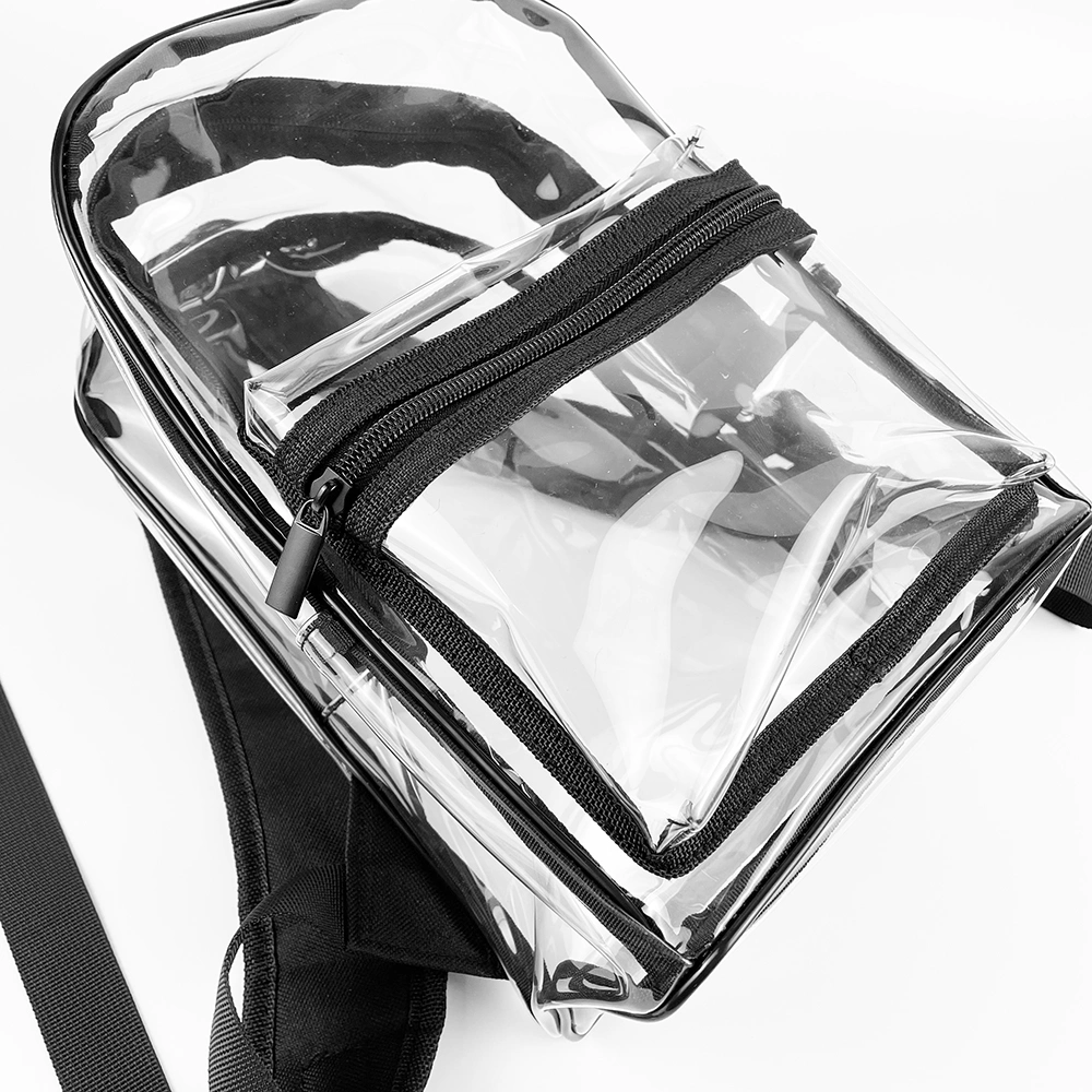 Clear PVC Stadium Approved Backpack for Gameday Bag