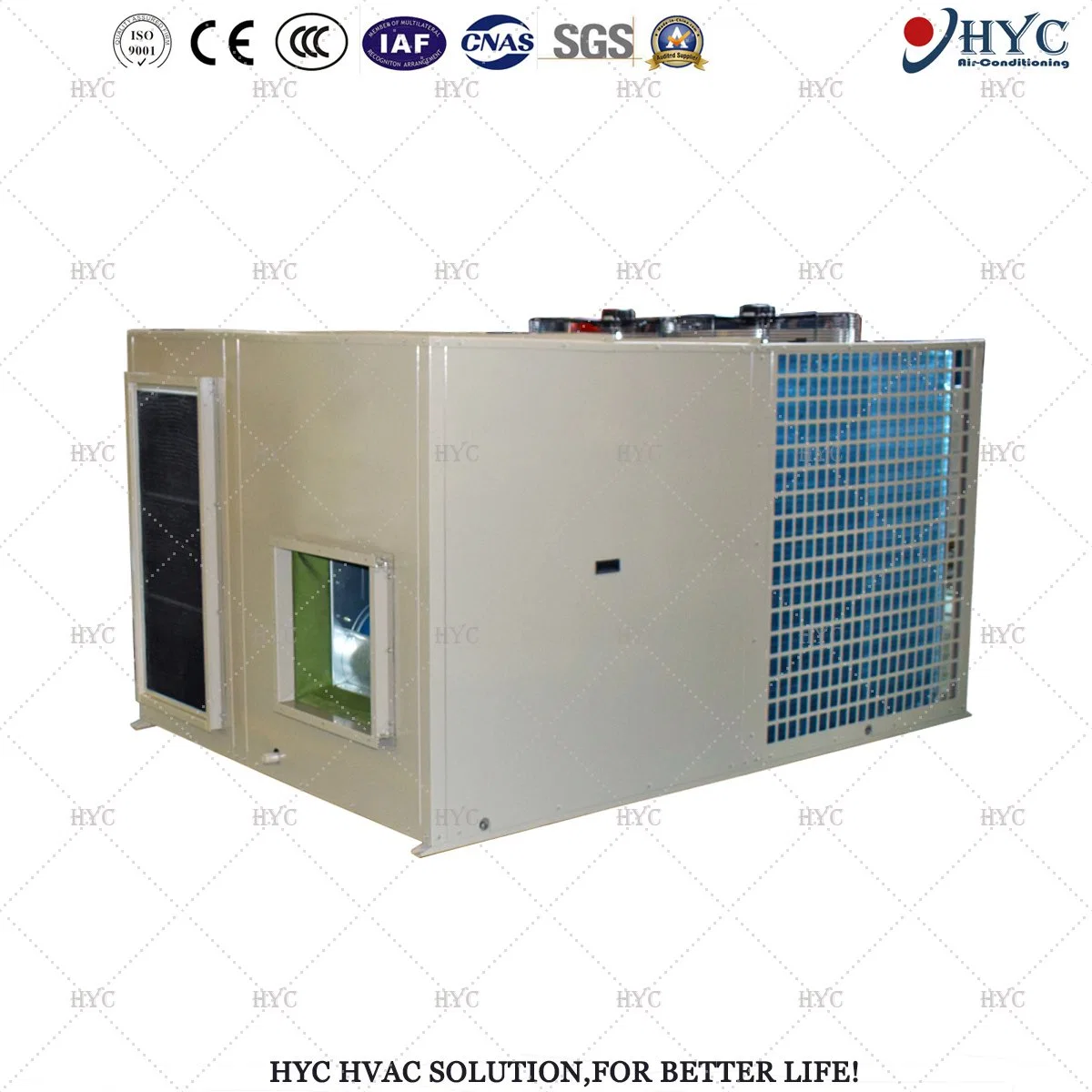 Industrial Cooling and Heating Rooftop Packaged DC Inverter Air Conditioning Unit