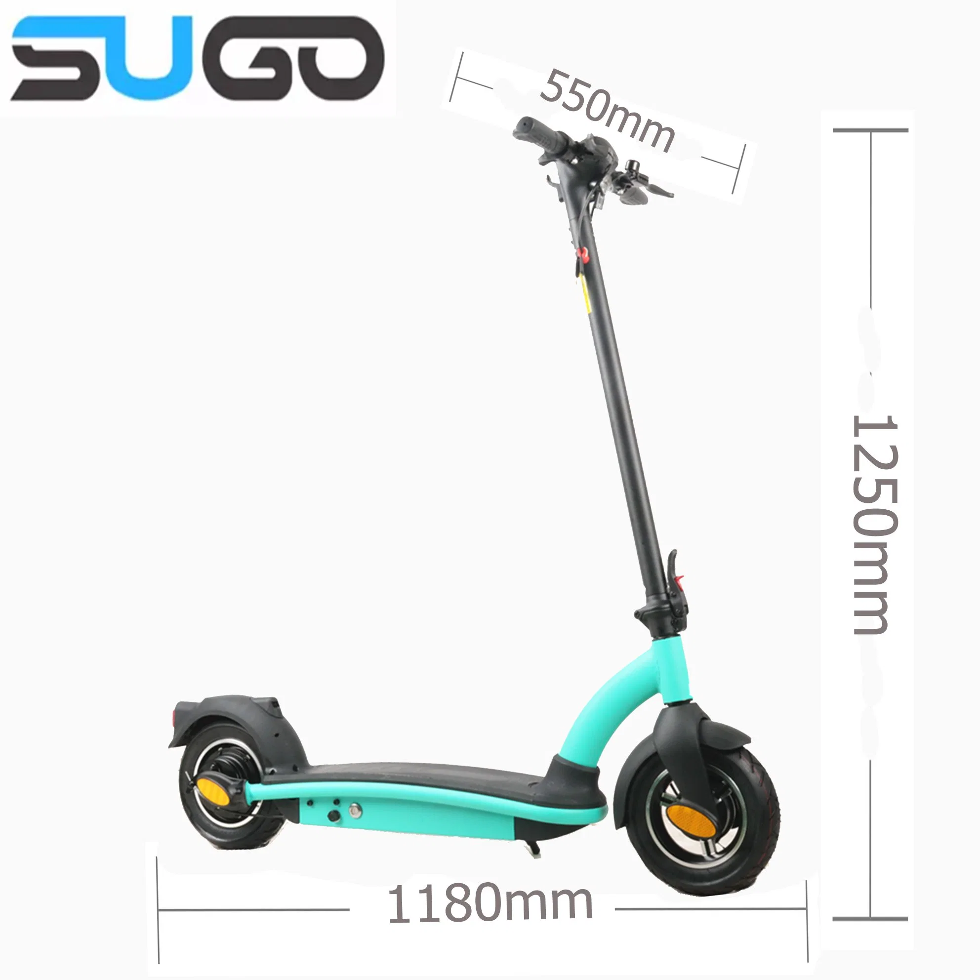 2022 Nuevo tipo de plegado 500W Scooter eléctrico adulto rápido