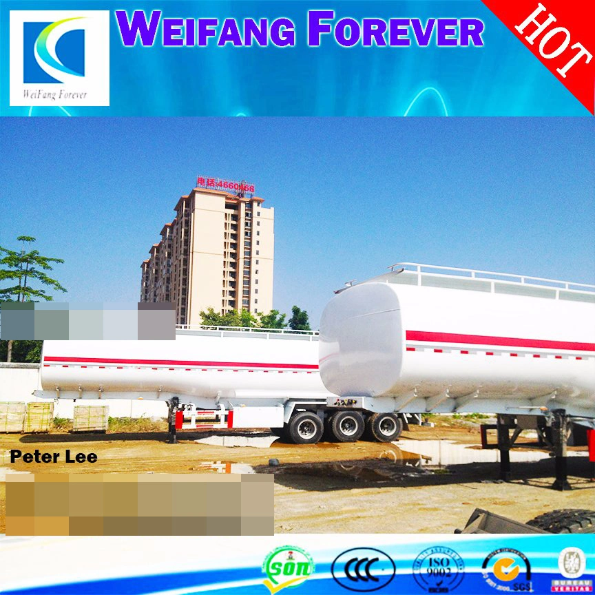 Forever Cimc 3axle 18-25cbm Aluminium Fuel/Oil/Gasoline Tanker