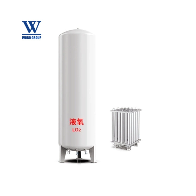 5m3 to 100m3 Cryogenic Liquid Oxygen Nitrogen Tank Pressure Vessel