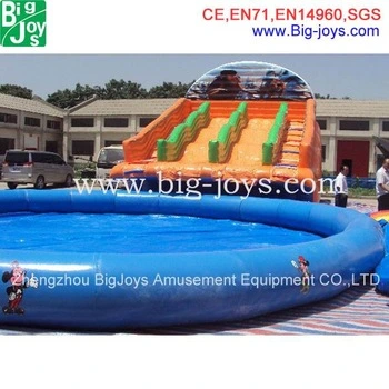 Parc aquatique gonflables jeux pour adultes (parc aquatique Mobile-007)