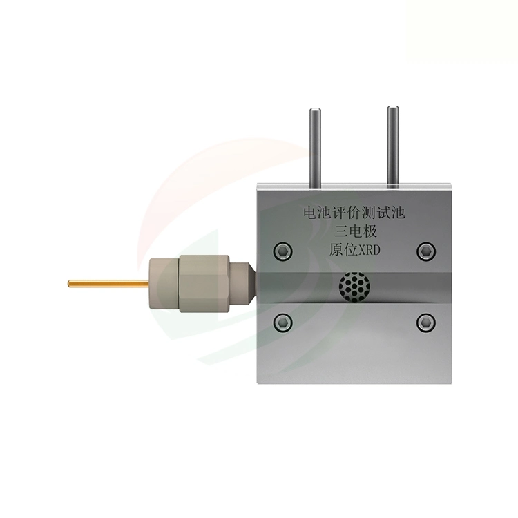 Batería de litio XRD in-situ célula de prueba - sistema de tres electrodos