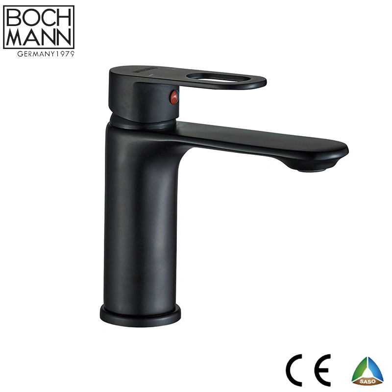 Ultra Thin Round Shape Slim Long Basin Faucet