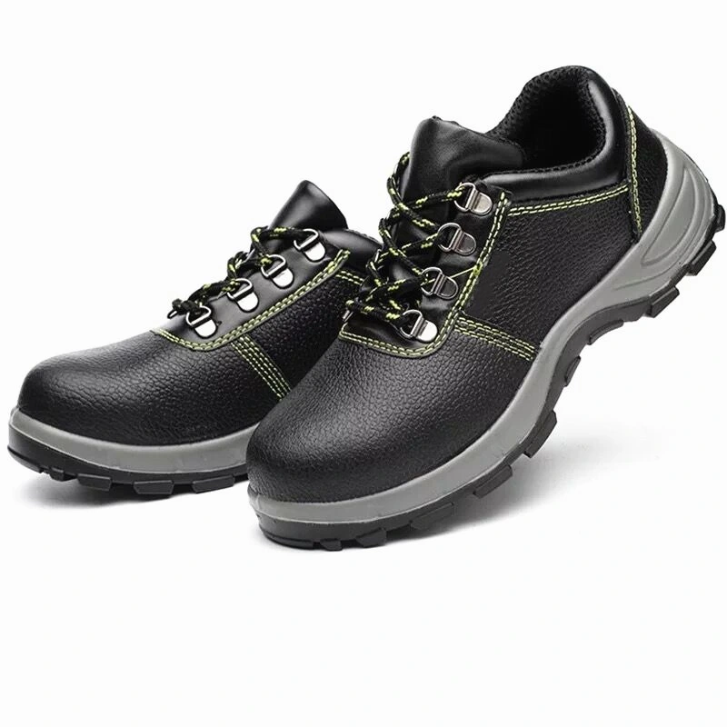 Genuine Leather Durable Labor Protection Boots Work Boots Safety Boots in Guangzhou