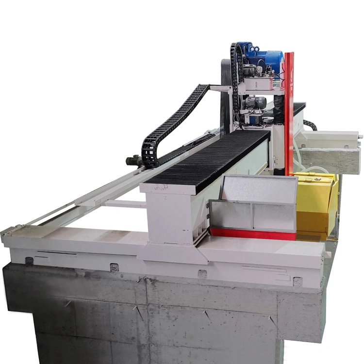 Hualong CE Automatic High Speed Multi Blade Stone Block Cuttter Cutting Machine for Marble Granite Quartz in India/Africa