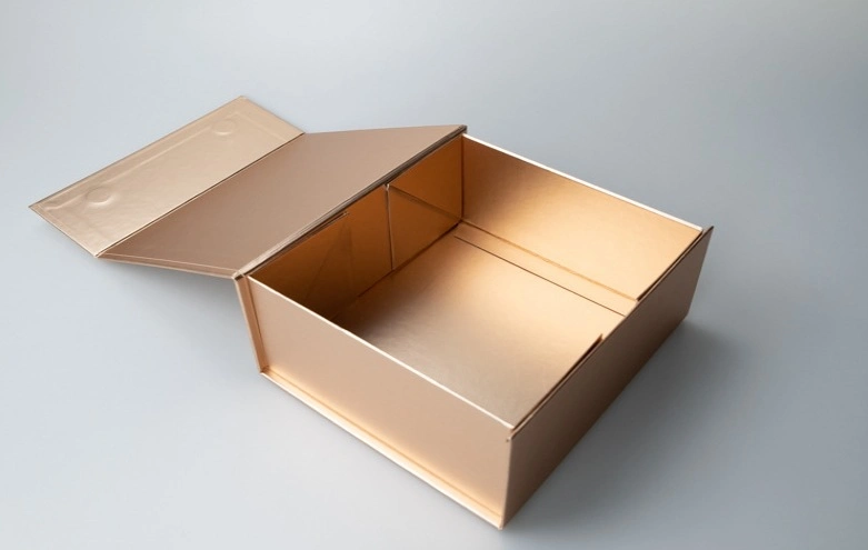 Gold Cardboard Cover 2mm Gray Cardboard High Hardness Gift Packaging Paper Gift Folding Boxes